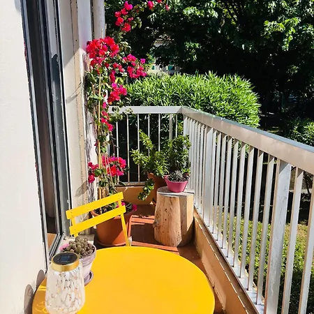 T2 With Parking, Air-conditioned, 10 Min From The Beaches Of Cannes Appartement
