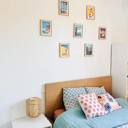 T2 With Parking, Air-conditioned, 10 Min From The Beaches Of Cannes *